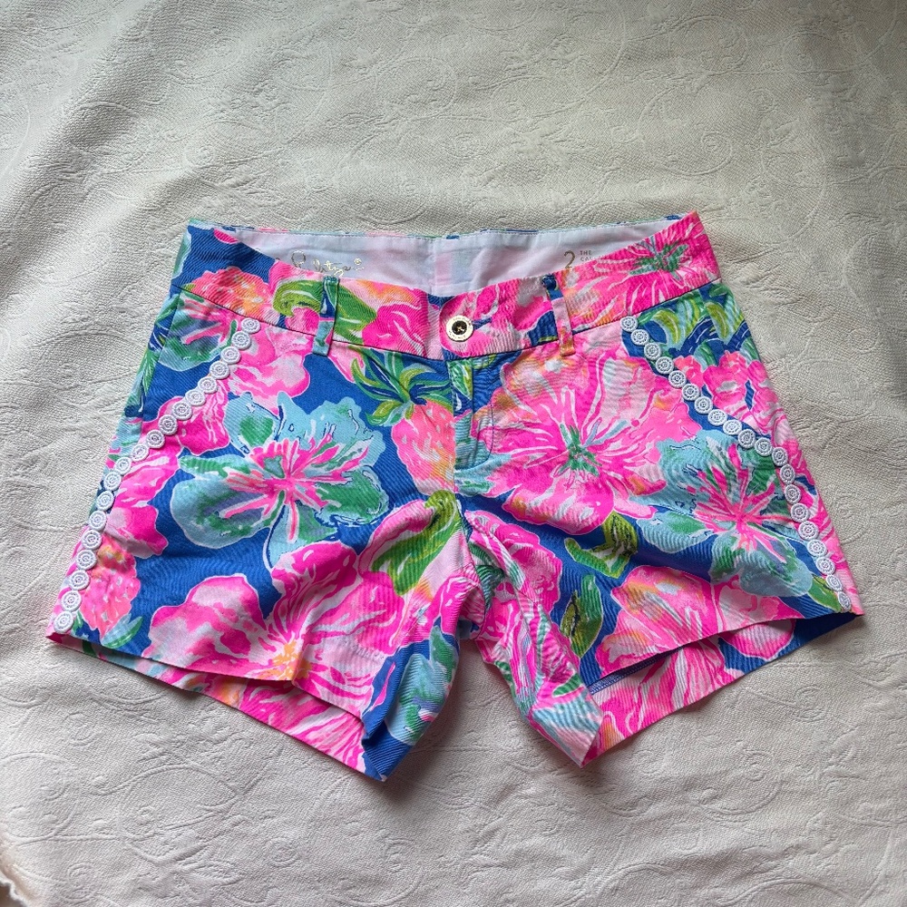 Lilly Pulitzer The Callahan Short 5" Inseam Size 2